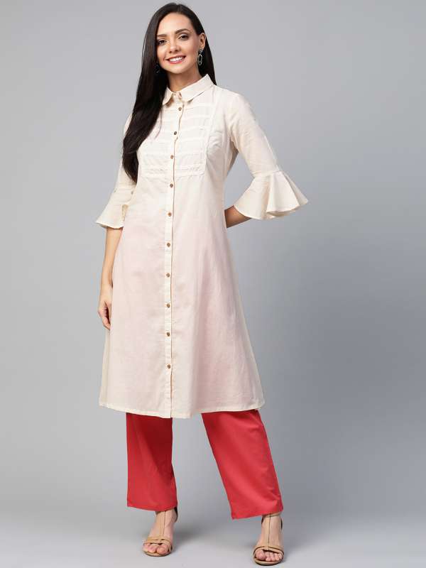 designer kurtis with laces