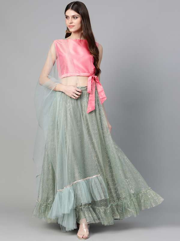 banarasi lehenga myntra