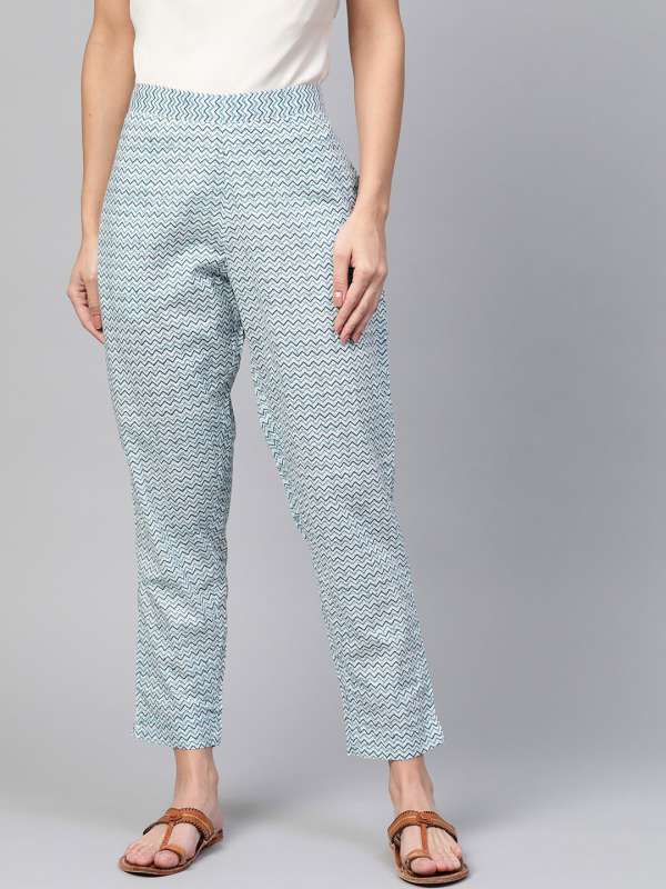 Women Cropped Trousers  Buy Women Cropped Trousers online in India