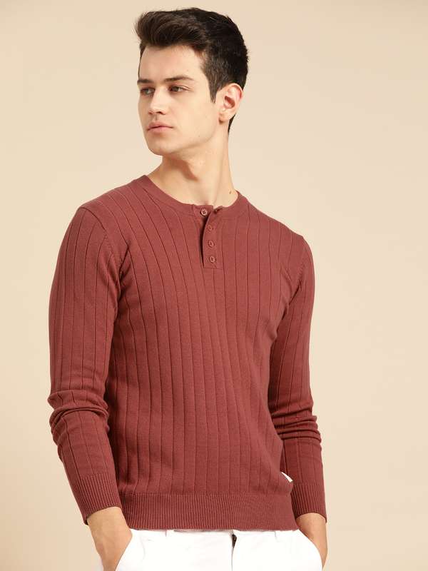 Men Button Sweaters - Buy Men Button 