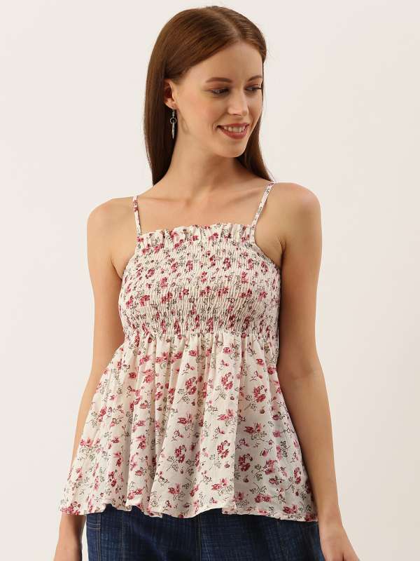 Buy Sleeveless Tops Online in India at