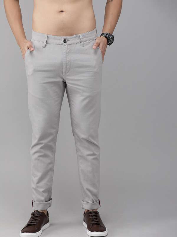 SREY Regular Fit Men Grey Trousers  Buy SREY Regular Fit Men Grey Trousers  Online at Best Prices in India  Flipkartcom