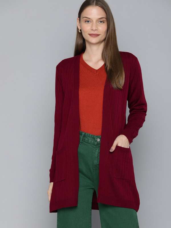 myntra long sweater