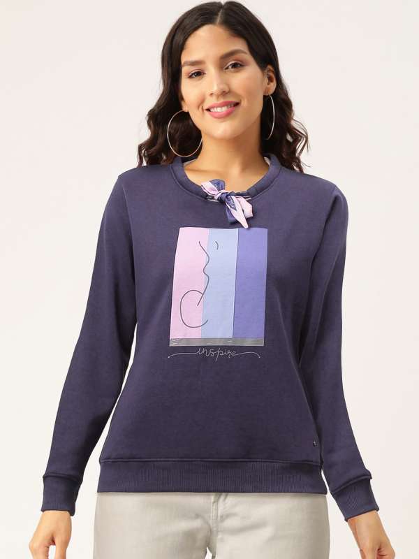 pearly purple sweatshirt