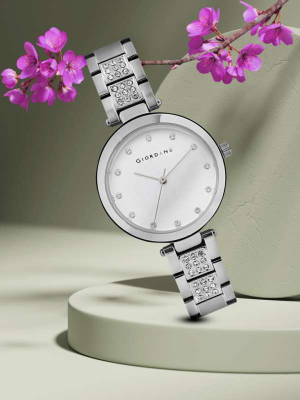 Giordano Analog White Dial Womens Watch R4001 11 Buy Giordano Analog White Dial Womens Watch R4001 11 online in India