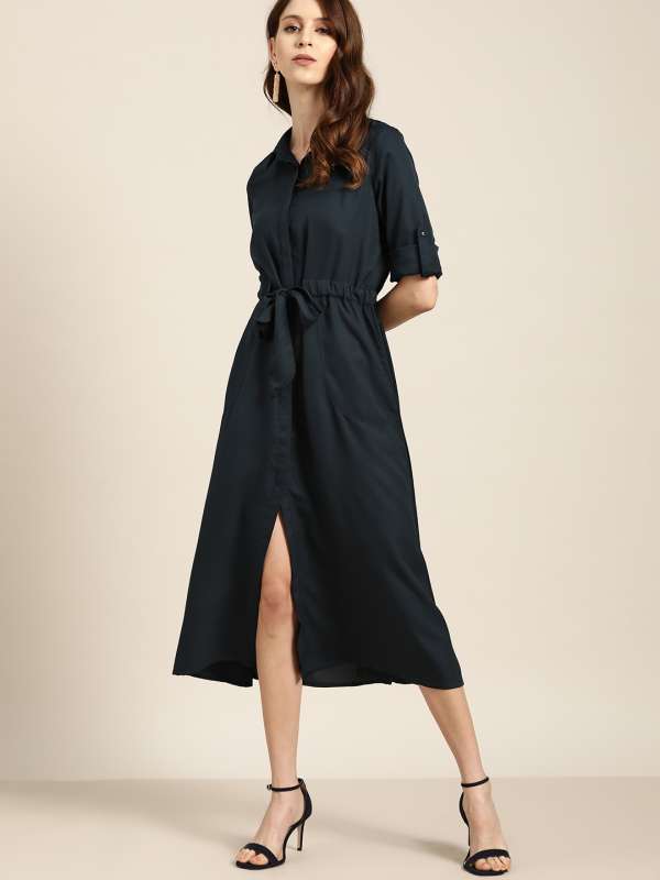 solid maxi dresses online