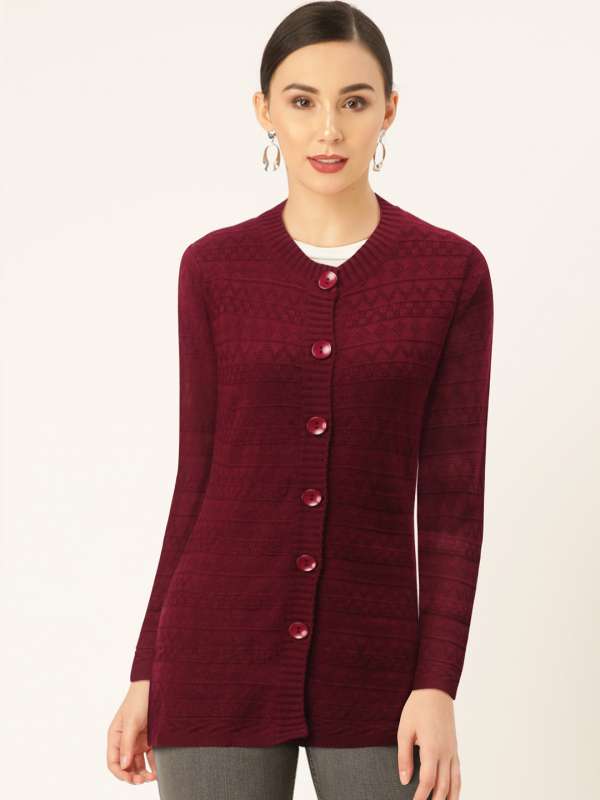 myntra ladies cardigans