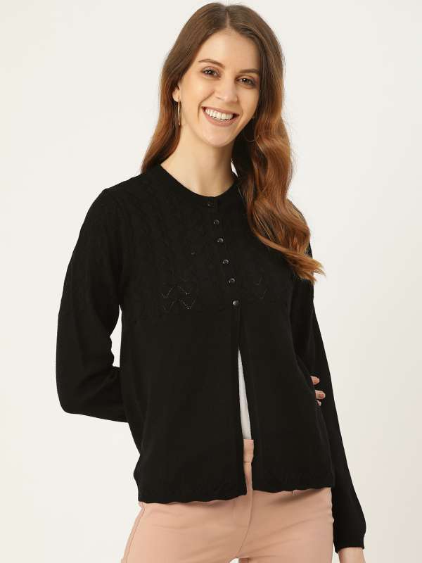 myntra ladies cardigans