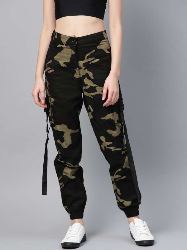 Buy Men Grey Camouflage Printed Trousers online  Looksgudin