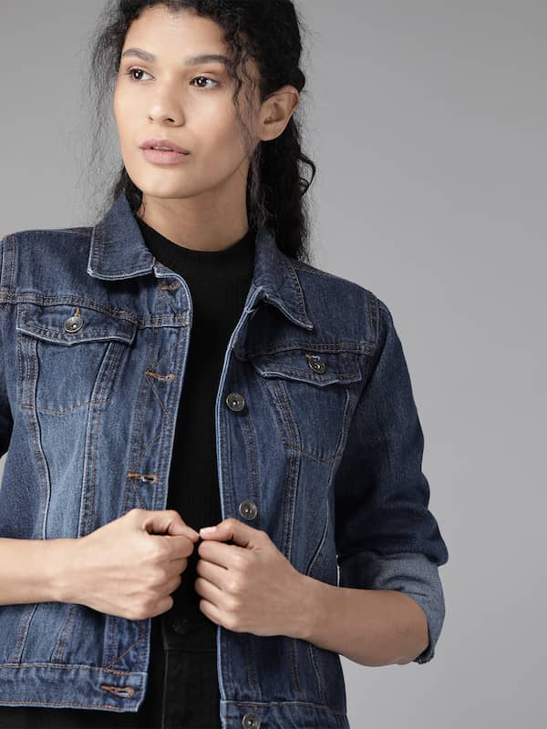 denim short jackets for womens online