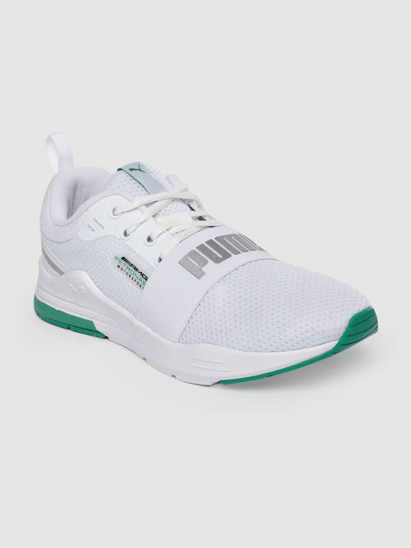 puma white sneakers myntra