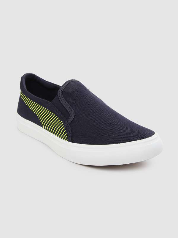 Nike Navy Blue Canvas Shoes - Buy Nike 