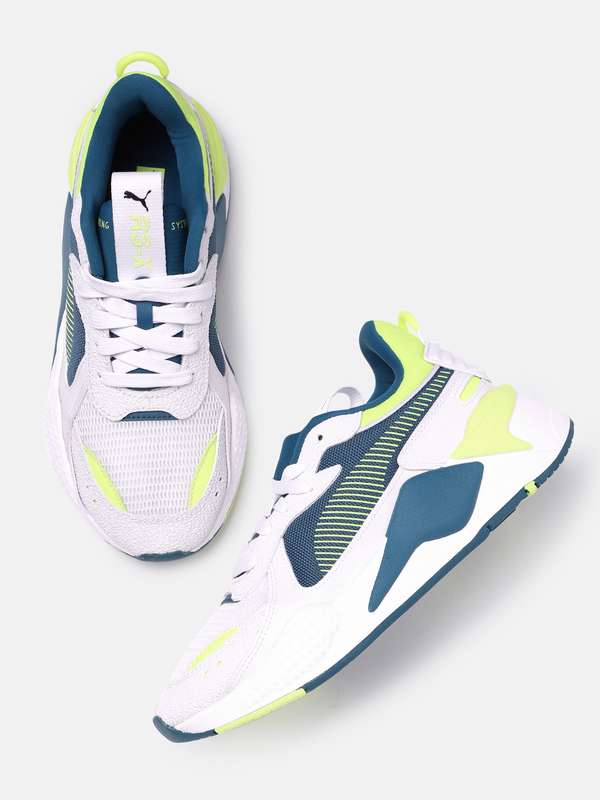 puma two color shoes