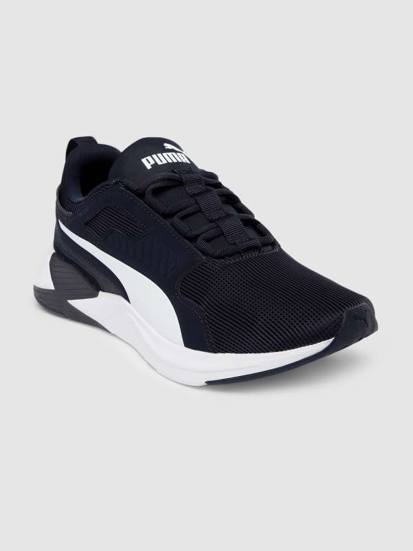 puma runners black