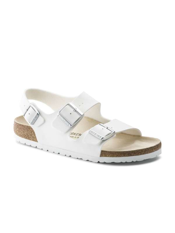 Mens white birkenstock best sale sandals