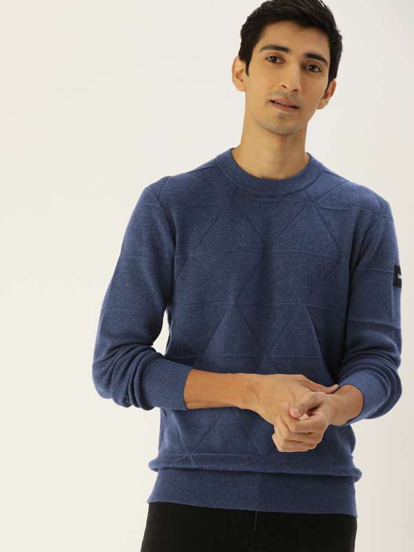 calvin klein sweater grey