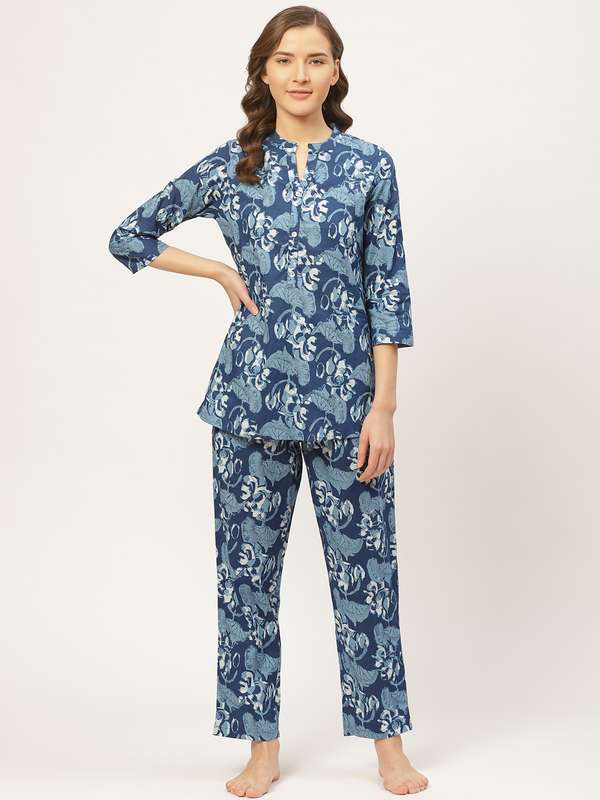 night suits for ladies myntra
