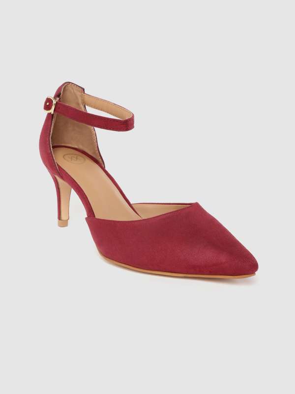 womens maroon heels