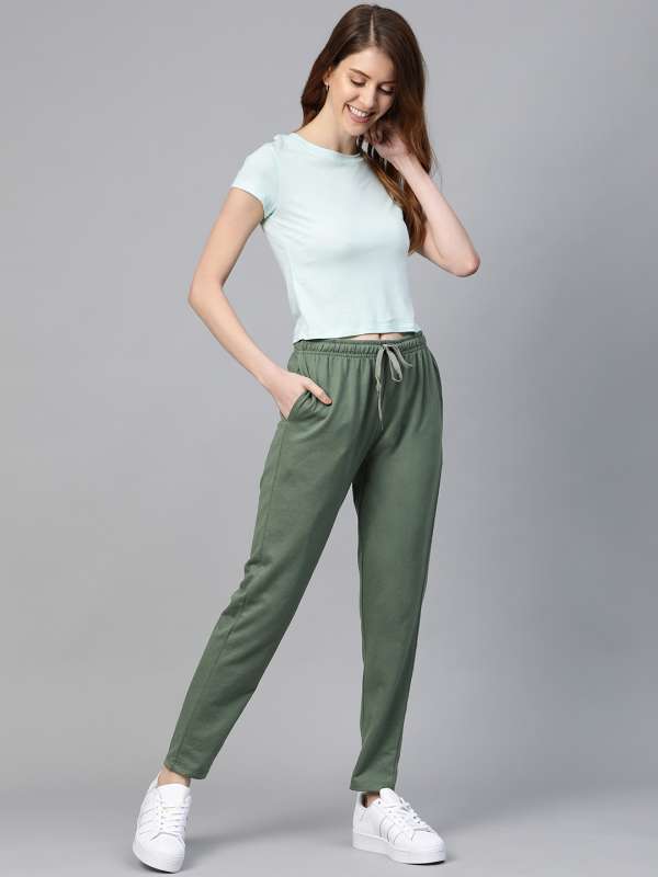 Mast  Harbour Striped Women Grey Track Pants  Price History