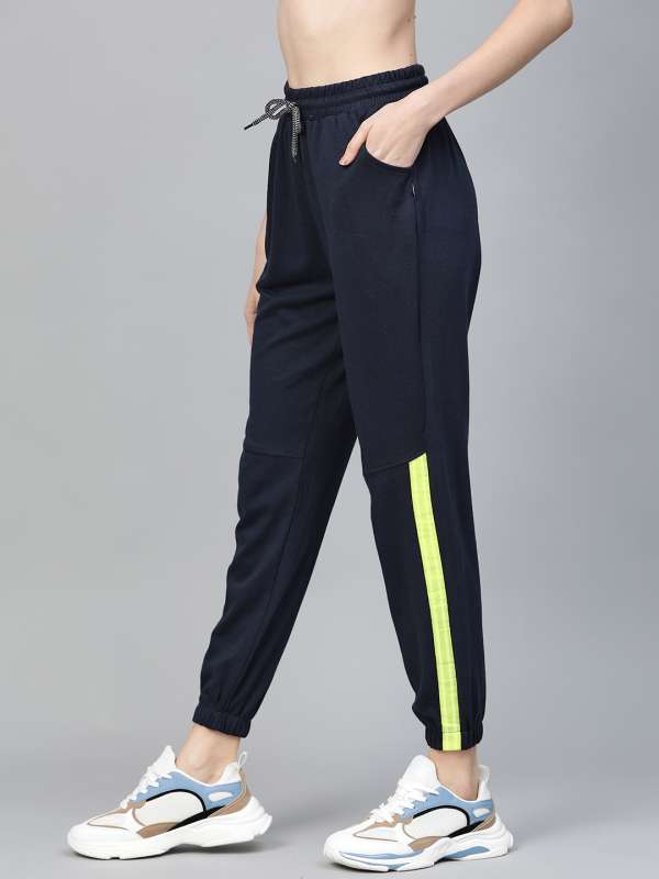 Hubberholme Women's Cotton Blend Regular Fit Color Block Track Pants Rs.  369 - Amazon