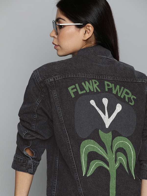 levis denim jacket myntra