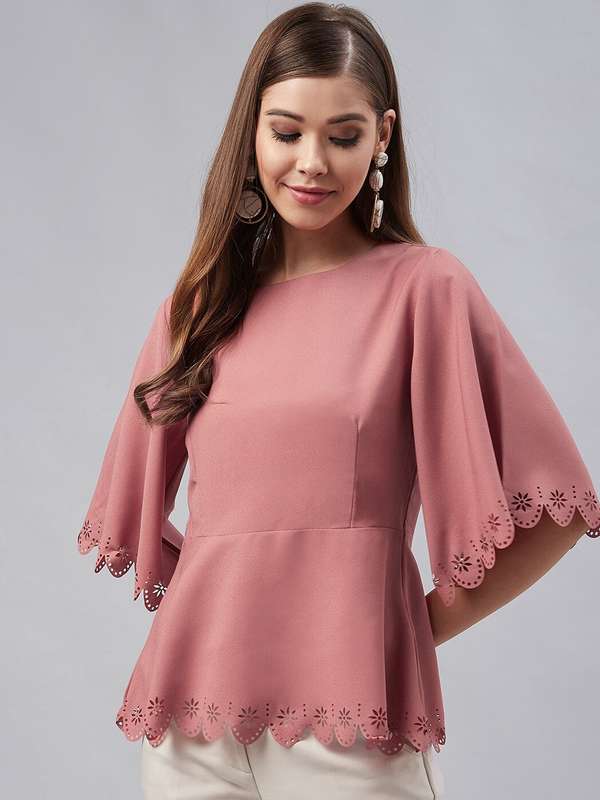 Rose Pink Tops - Buy Rose Pink Tops online in India