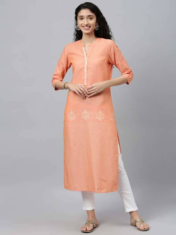 linen kurtis