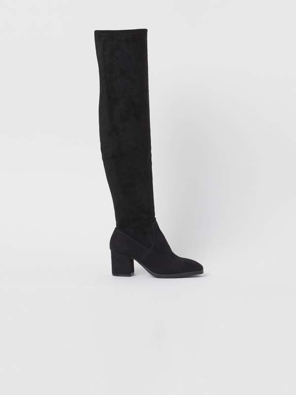 thigh high boots myntra