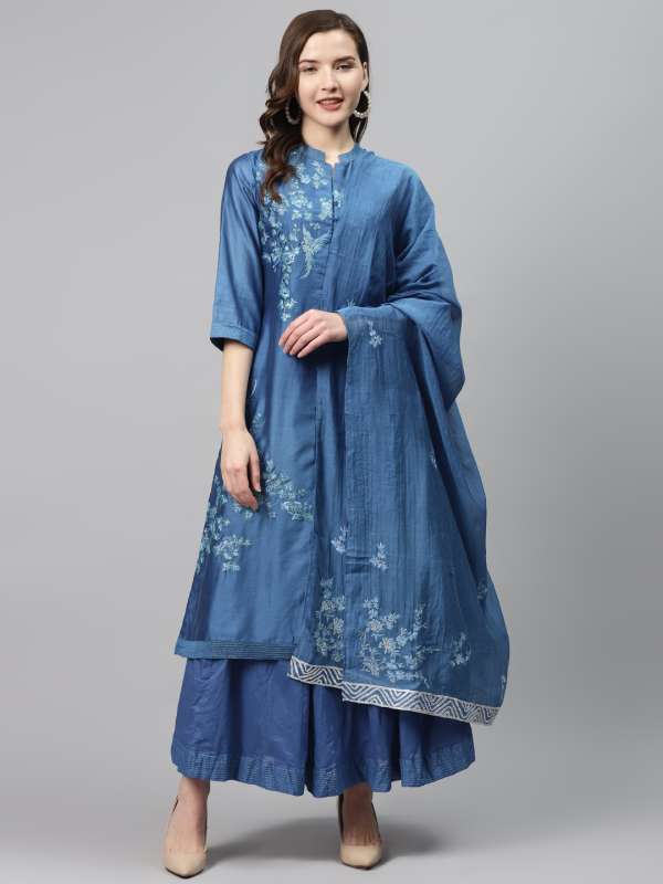 Biba Silk Kurta Sets Buy Biba Silk Kurta Sets online in India