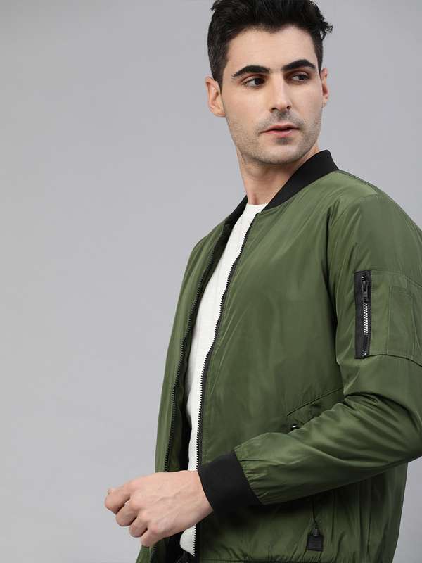 bomber jacket men myntra