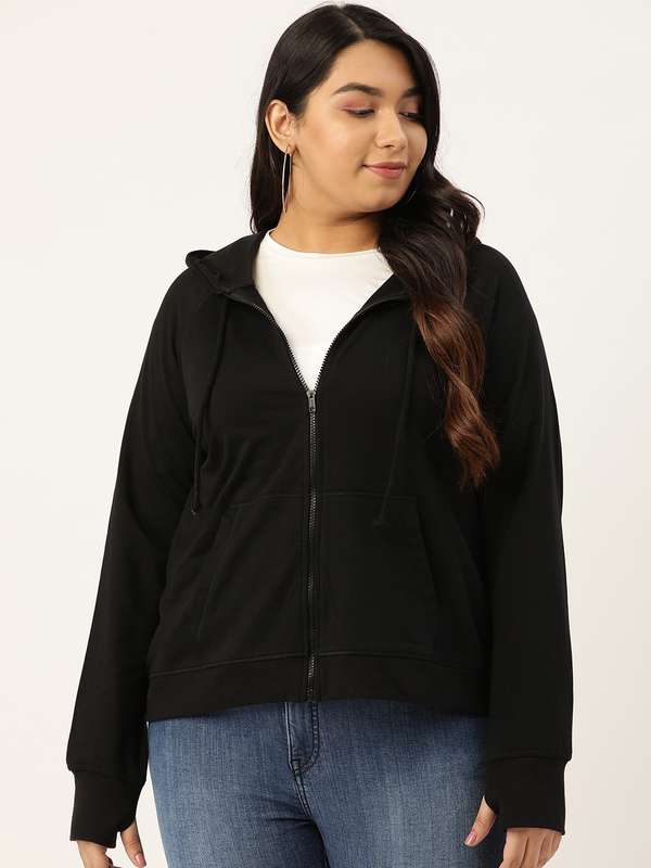 black sweatshirt women