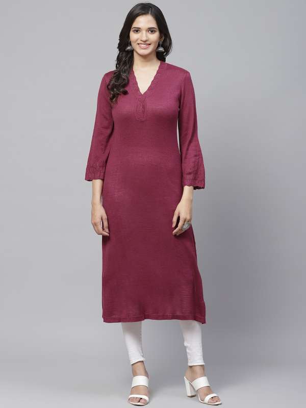 max woolen kurti