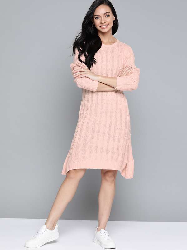 myntra sweater dress