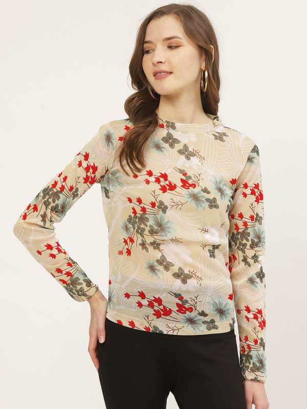 chiffon tops for girls