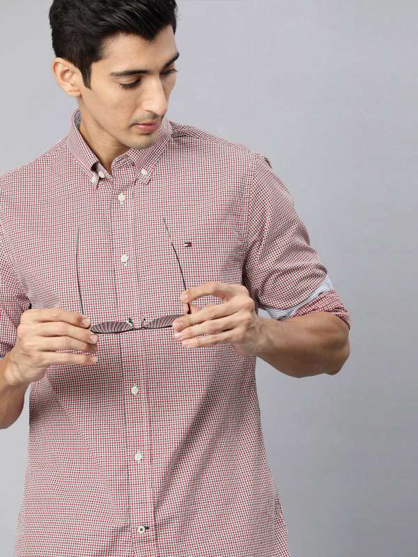 myntra tommy hilfiger shirts