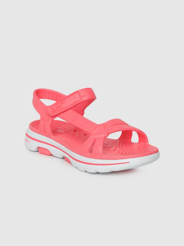 sketchers pink sandals