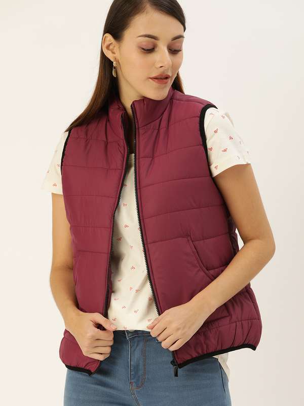 flying machine sleeveless jackets