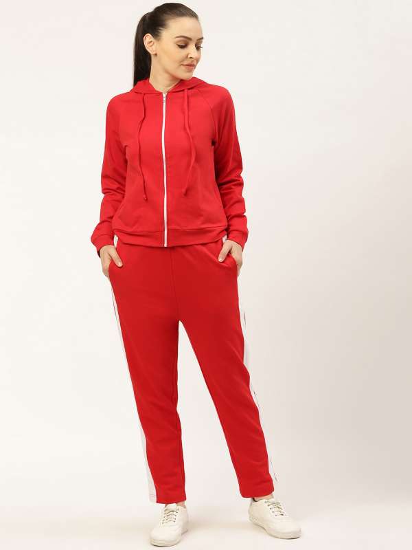 Tracksuit shop red colour