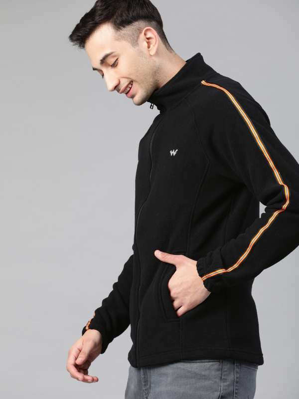 Wildcraft Men Solid Black Windcheater Buy Wildcraft Men Solid Black Windcheater online in India