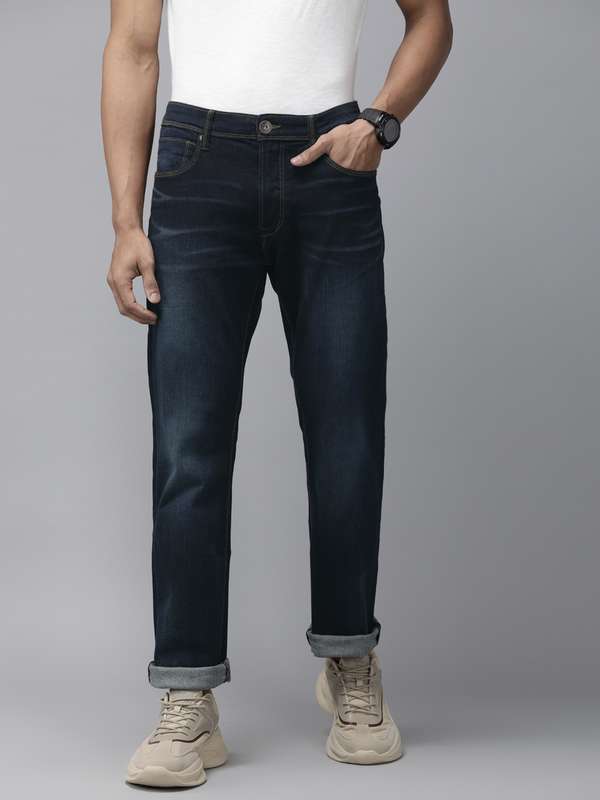 Levis Blue Washed Regular Fit Jeans 