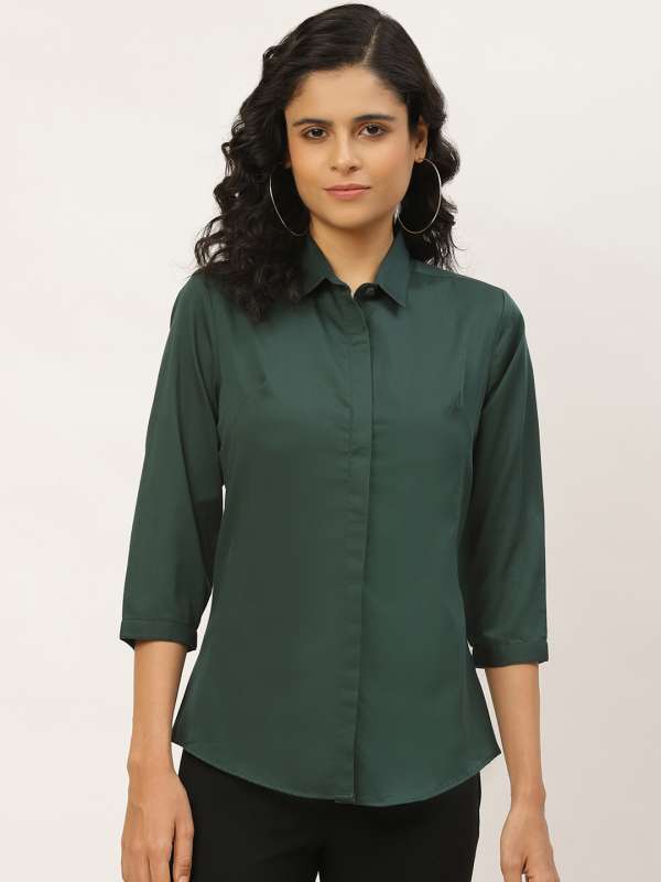 Womens green deals shirt