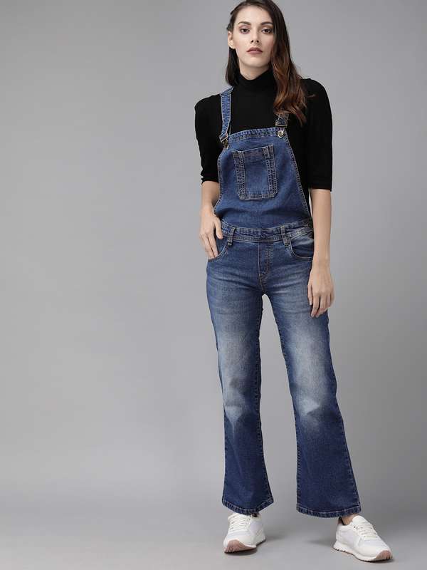 dungaree dress myntra