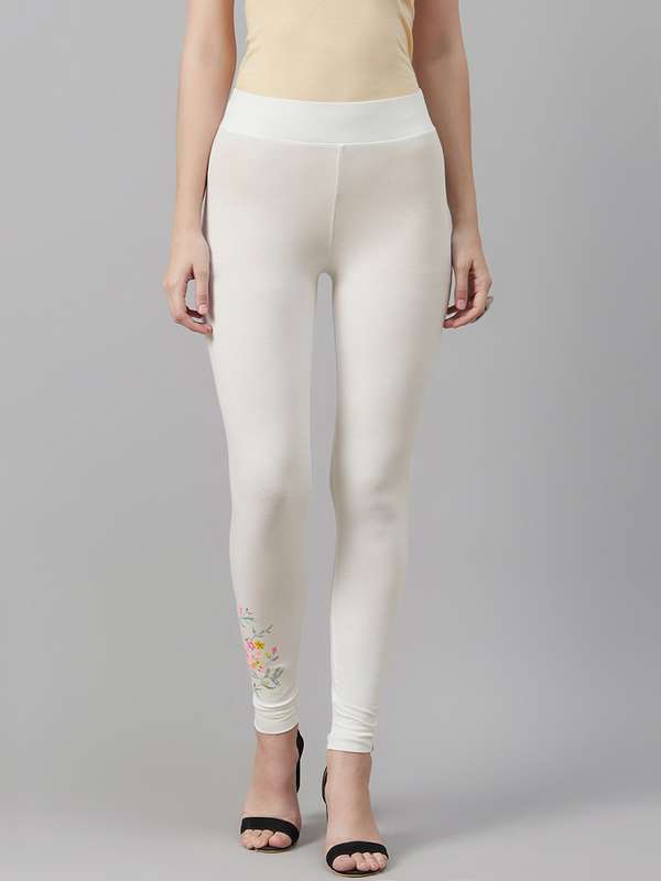 Biba White Leggings - Buy Biba White 