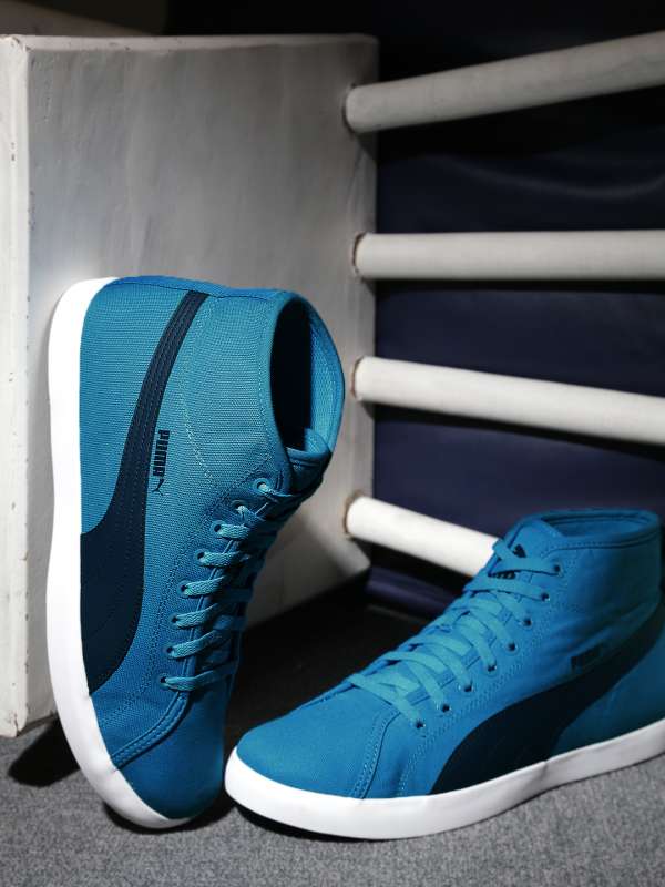 puma canvas trainers