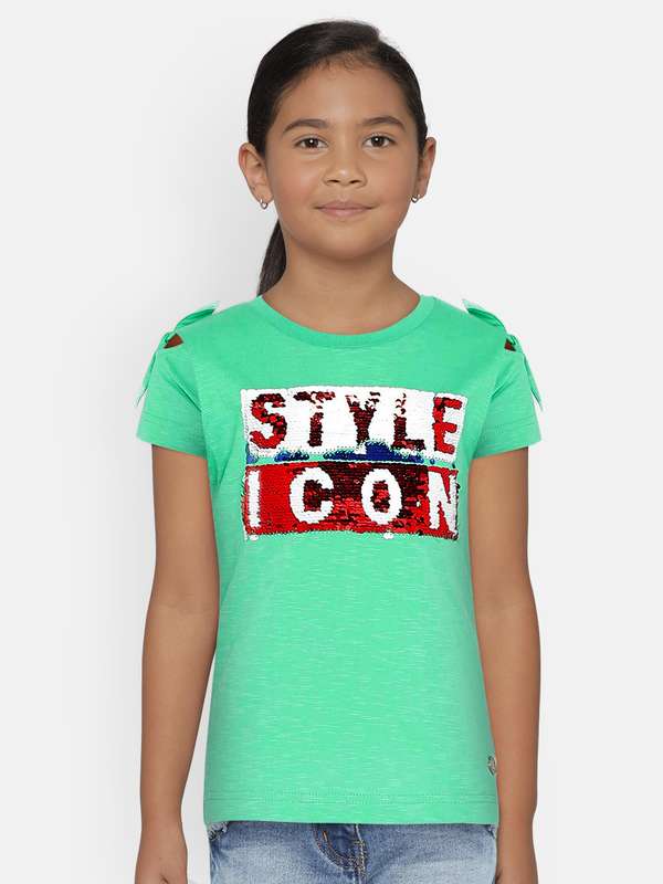 Sequin shirt girl Clearance