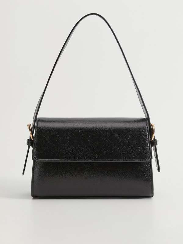 black handbag myntra
