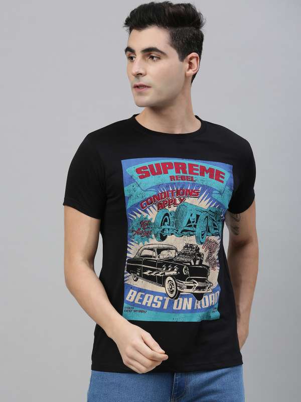 Supreme t hot sale shirt myntra