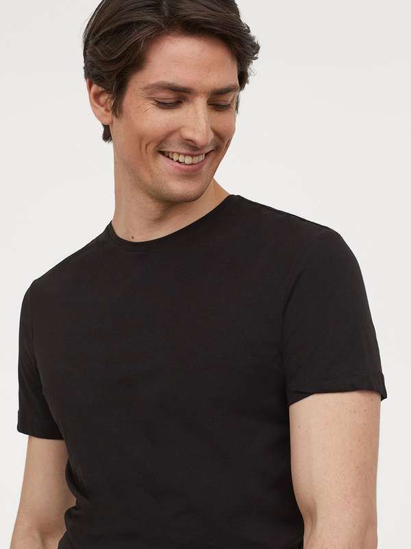 H and m plain t shirts clearance
