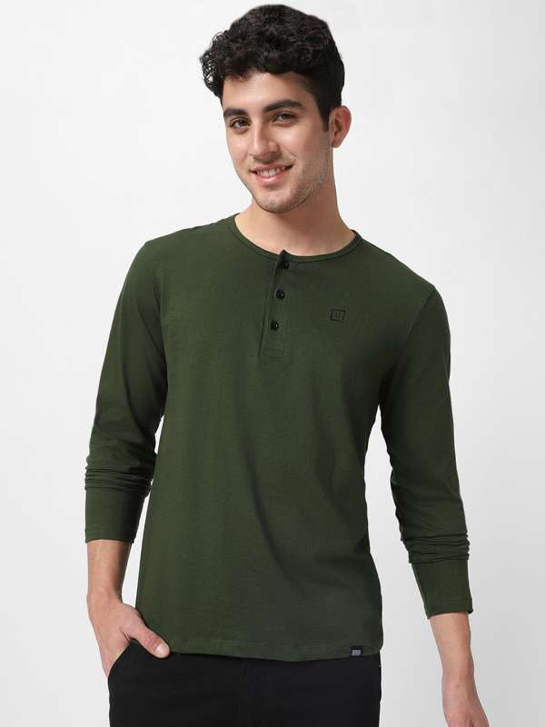 Henley Tshirts - Buy Henley T-shirts for Men & Women Online - Myntra