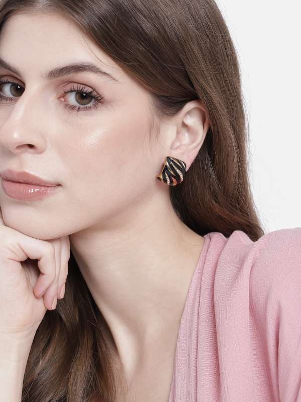 Black Earrings Buy Black Earrings Online at Best Price in India Myntra